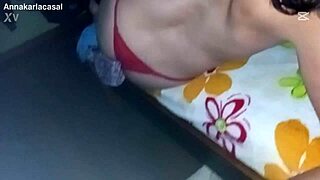 Skinny Nerd Chokes on Huge Cock Bent Over Swallows Massive Load