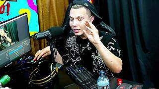 victoria camargo doggy on podcast table hairy pussy bulging out