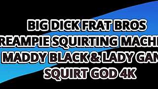 Charlie's hot wife screams in juicy ass to mouth group creampie orgy