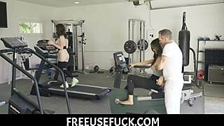 free use fuck doll and friend bent over for creampie doggystyle.