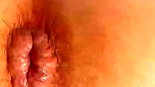 cute shemale camgirl rams dildo deep in homemade ass play