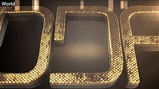 Russian stunner spreads and tugs her long shaved pussy lips