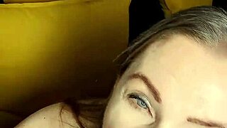 pov desire game busty blonde gilf heels bra stockings teases huge saggy tits dildo