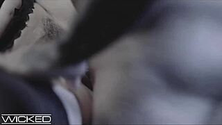 kenzie taylor rides huge cock with sloppy deepthroat bliss