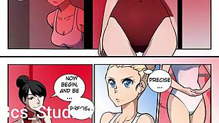 Vampire girl transforms into a sexy crossdressing girlfriend riding hardcore with big tits bouncing