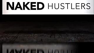 Gorgeous curvy 18yo brunette Melanie Hicks toys her huge tits pussy outdoors