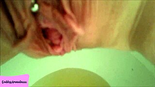 Cum Watch This Horny Milf Pee Pussy Close Up In Toilet!