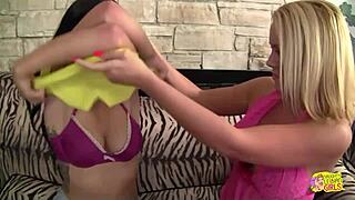 blondes nina james tara star lick asses kiss pussies scissor orgasms before toy play relentless