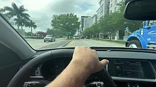 chubby brunette returns horny for doggystyle creampie pounding