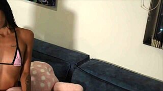 Super skinny Mariana's throat and pussy wrecked in creampie casting