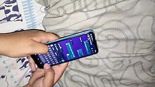 Chubby girl trades secret for special favor on dating app