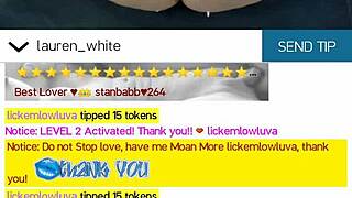 chatty ebony milf fingers herself to epic squirt show