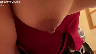 EROTIC KIMONO GIRL'S WILD RIDE EXPOSES BALD PUSSY IN CONVULSING ORGASMS!
