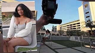 Street tricked young black big tits babe rides huge bbc to facial cumshots