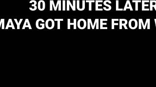 Trapped tight in Maya's huge sweaty socks?