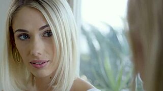 Teen Jasmin Luv Masturbates Before Intense Pussy Licking with Hot Friend