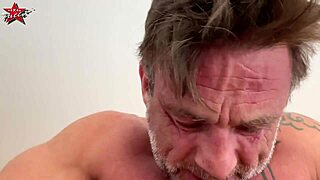 mature texas patti massages patrick's big cock orally