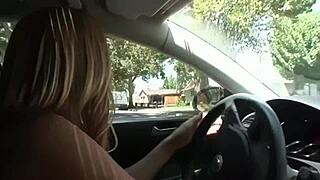 Blonde big tits milf trina michaels gets fucked doggystyle bent over bed in lingerie with deepthroat