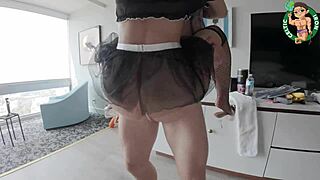 Pov Naughty Maid Deepthroats Big Cock Before Wild Cowgirl And Facial Cumshot