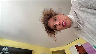 Milf caught watching porn but hates real action?