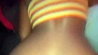 petite ebony nympho creams on big black cock before roommate returns