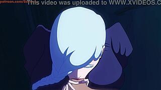 Mei Mei deepthroats stranger's monster cock hungrily