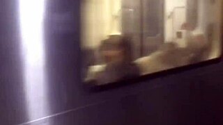 Wife Spits Blowjob for Homeless Guy at Train Station