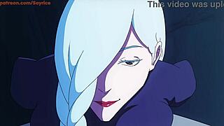 Mei Mei deepthroats stranger's monster cock hungrily