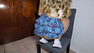 Paty Stark rides my cock so risky and delicious!