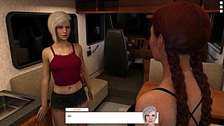 Redhead Rides Shaved Pussy to Creampie on Christmas Midnight Ride