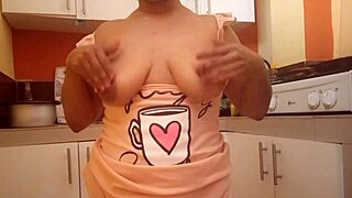 my big ass busty mature fingers wet pussy in the kitchen solo