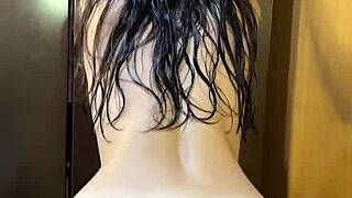 Steamy Dorm Shower Turns into Wild Big Ass Cowgirl Ride!