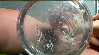 Granny, your slowmo cumshot in water with that friend looks so hot and creamy!