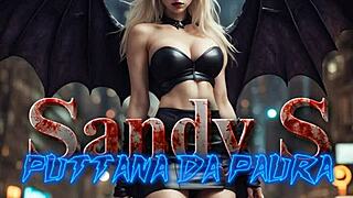 sandy's succubus milf cosplay pmv horror parody blows minds