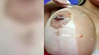 brazilian babe rangel gets tits covered in cum after steamy blowjob action