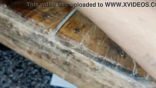 Indian babe rides big cock anal until creamy creampie fills her tight ass!