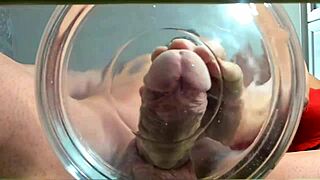 Granny, your slowmo cumshot in water with that friend looks so hot and creamy!