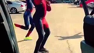 Fierce fucking sexy Honduras police pussy pounding