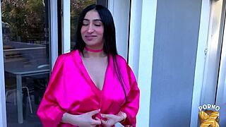 Didi brunette milf takes double penetration two cocks anal pussy