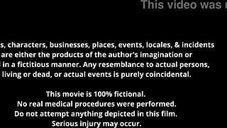 aria nicole spreads for perv doctor's enema backstage closeup