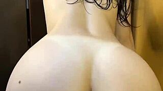 Steamy Dorm Shower Turns into Wild Big Ass Cowgirl Ride!