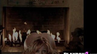 curvy big tits milf christine smith strips naked body