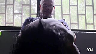 i crave sucking that white cock from my lover in the morning glow