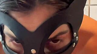 Good kitty SUCKS huge COCK deep then gets BANGED outdoors till sloppy CUM