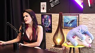 amanda smell's best sensual casting moments in sheer red teasing outdoor