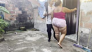 Latina Chia Takes Hard Pounding Fuck with Thick Cumshot in Mouth