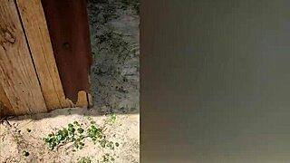 caught me outdoor now earns tasty blowjob lick and pussy squirt