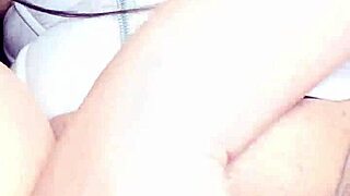 watch your wife's hot friend rub her huge cameltoe for you