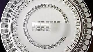 Hot blonde vickie Powell's twat devoured and pounded deep by rome major!