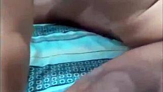 She fucks moans cums hard with creamy creampie finish, who's next?
